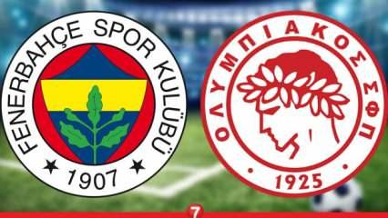 Fenerbahçe - Olympiakos maçı ne zaman, saat kaçta ve hangi kanalda?