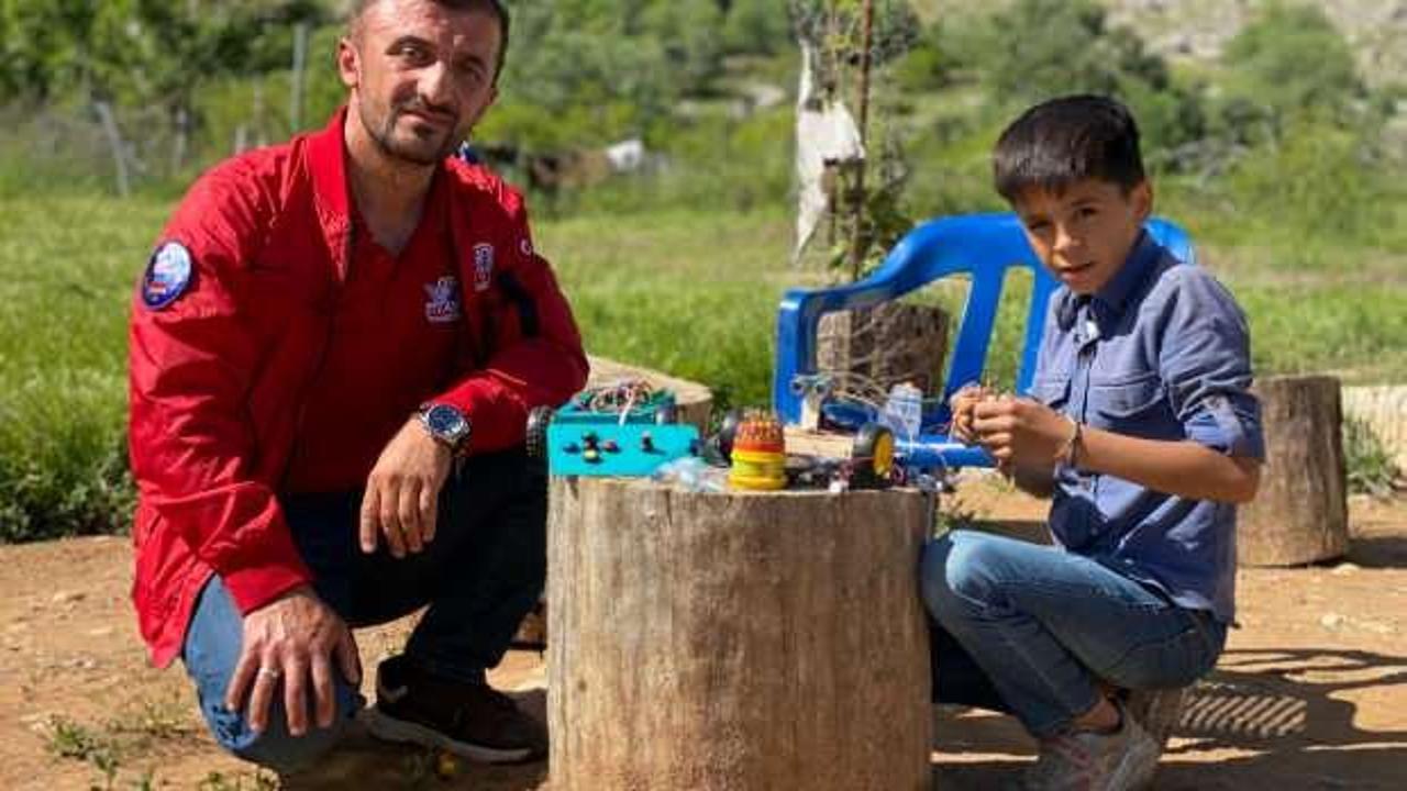 Hakkarili kaşif TEKNOFEST'e davet edildi: Projelerimi tüm Dünyaya göstermek istiyorum!