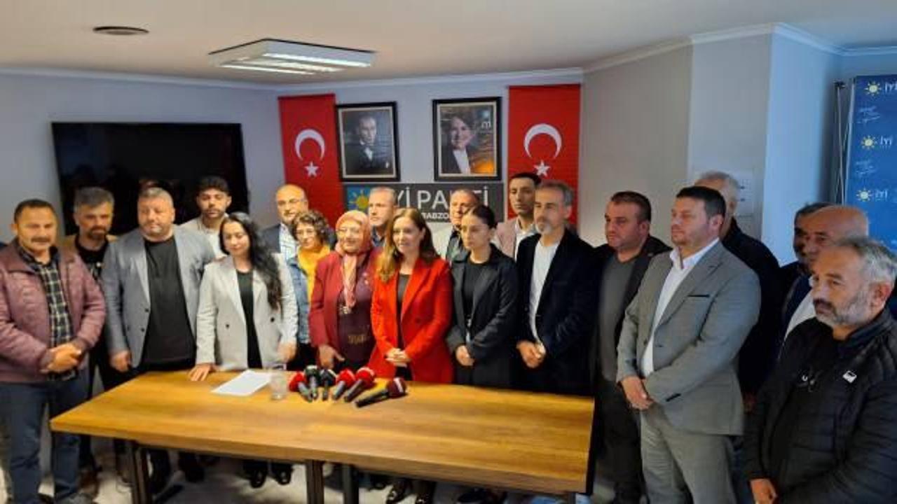 İYİ Parti’de istifalar nedeniyle Trabzon il yönetimi düştü