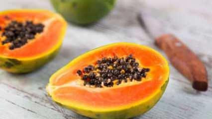 Papaya meyvesi nasıl kesilir? Papaya meyvesi dilimlemenin 4 farklı yolu