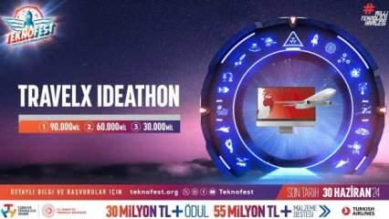 TEKNOFEST TravelX Ideathon Yarışması için başvurular devam ediyor