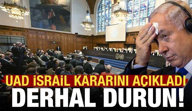 Uluslararası Adalet Divanı, yeni İsrail kararlarını açıkladı